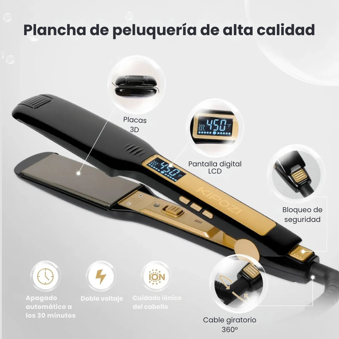 KIPOZI™ – Professional Hair Straightener