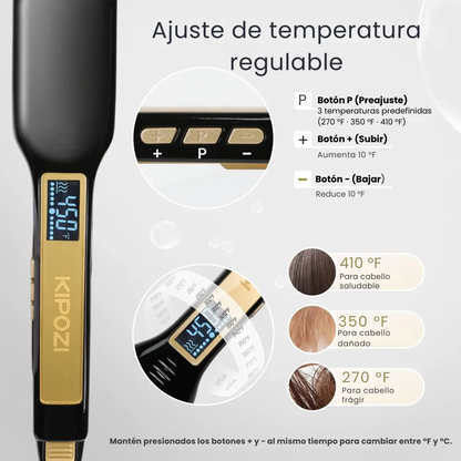 KIPOZI™ – Professional Hair Straightener