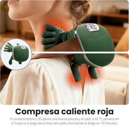 NeckFlow™ – Cordless Deep Pressure Cervical Massager